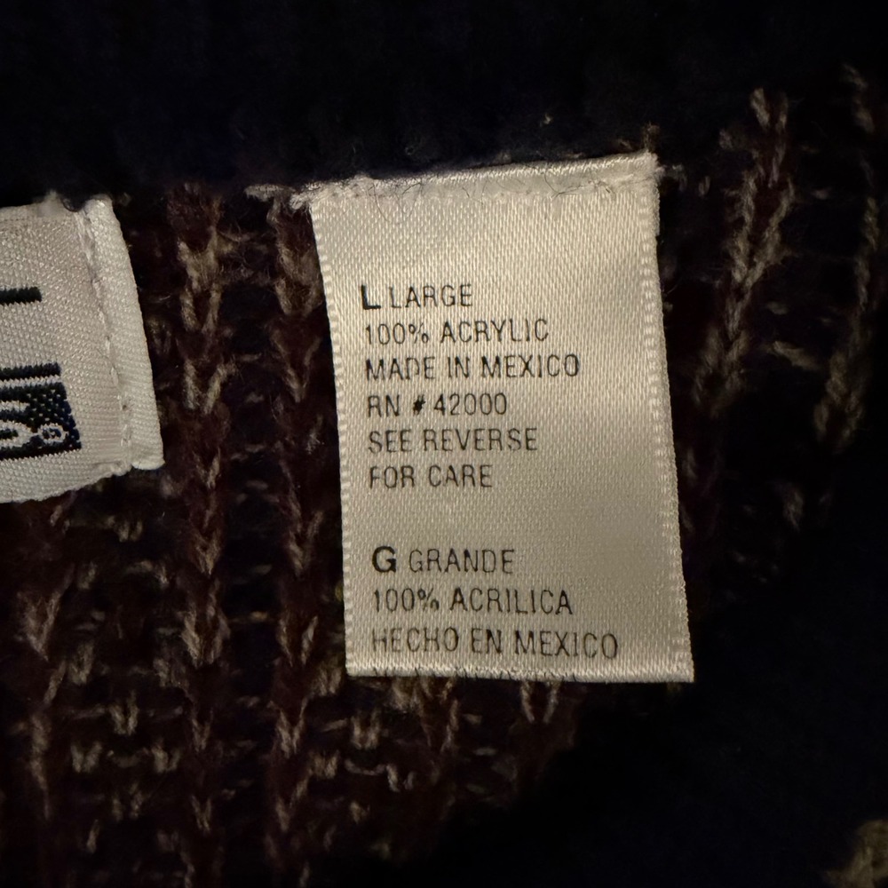 Basic Editions Men Textured Knit Pullover Sweater… - image 5